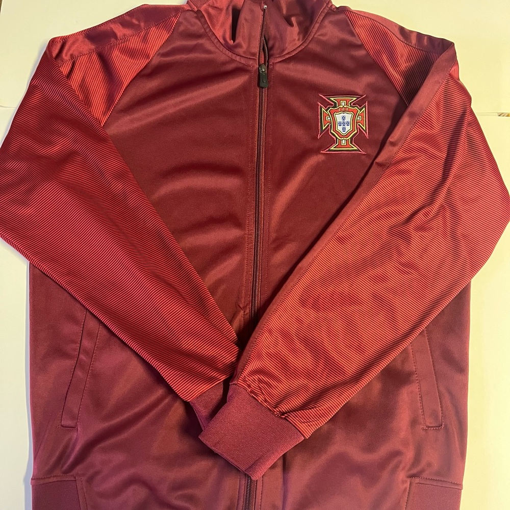 Portugal Maroon Track Jacket